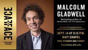 Malcolm Gladwell student event