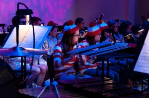 The Wake Forest Orchestra presents a Halloween concert in Brendle Recital Hall on Monday October 31st 2011.
