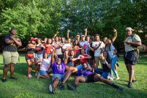 The National Pan-Hellenic Council of Wake Forest University hosted a Back to School Jam on Manchester Plaza on Friday, August 27, 2021.