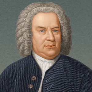 portrait of composer Johann Sebastian Bach