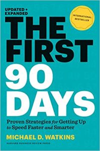 Book cover: The first 90 days