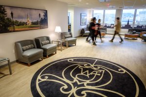 An interior view of the Wake Washington Center, at 1 DuPont Circle, on Wednesday, January 17, 2018.