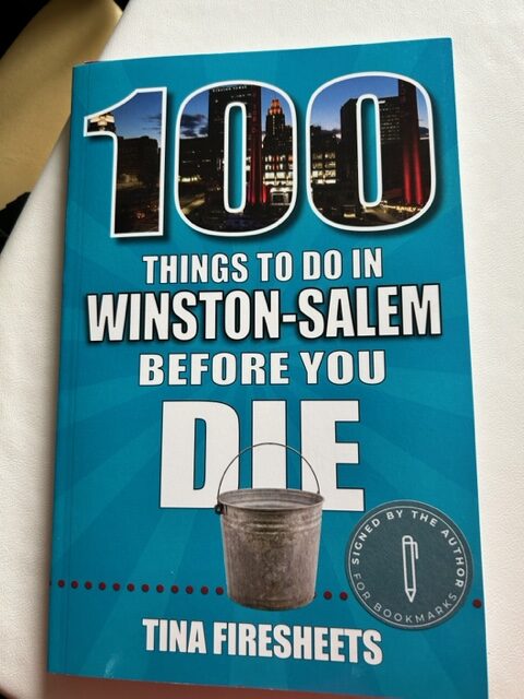 book cover - 100 things to do in Winston before you die