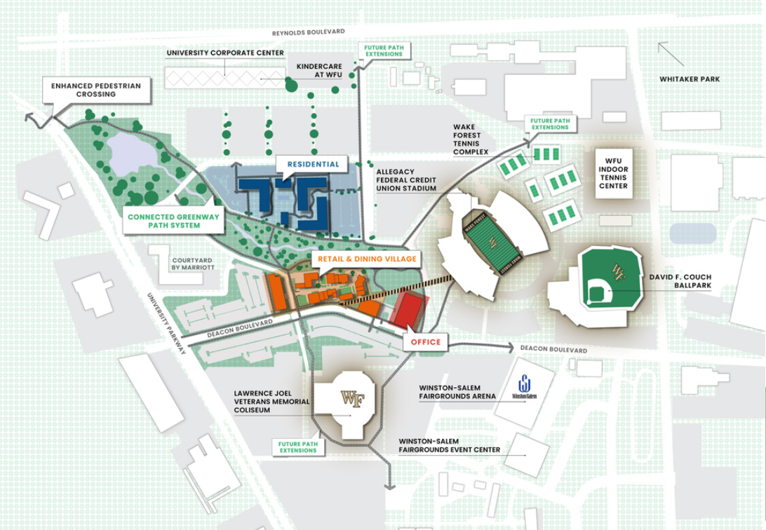 Map of The Grounds