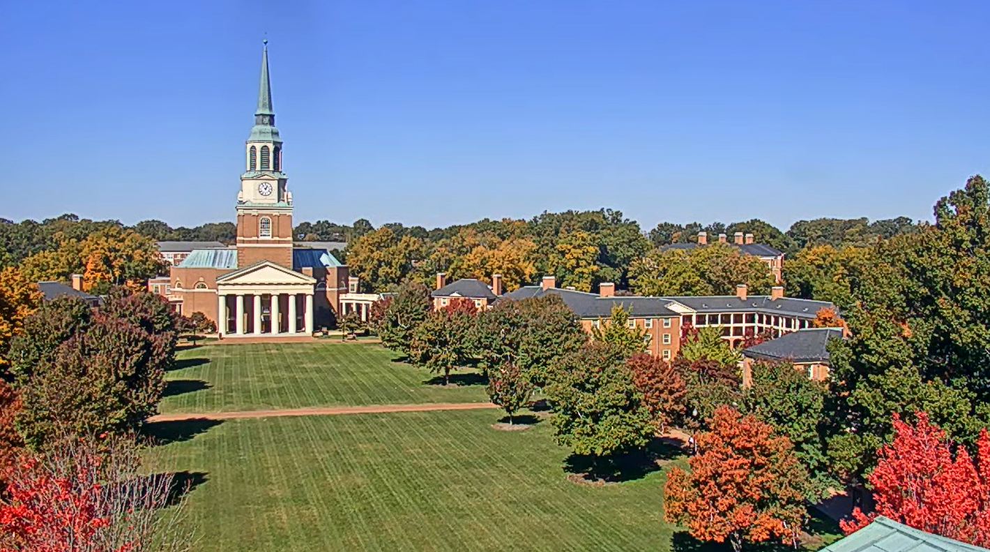 View from the Quad Cam on 10.22.24
