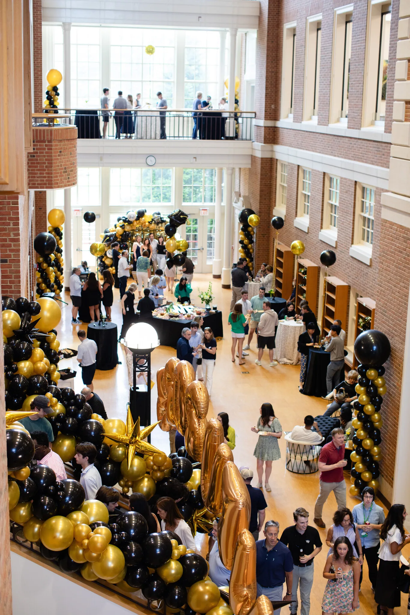 Wake Forest University hosts a celebration for the C/o 2025 class and their families in the ZSR Library.
Jess Martin for Red Cardinal Studio