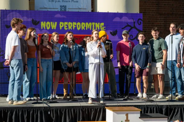 Student musical performances at Project Pumpkin