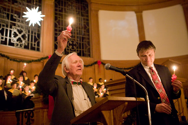 Ed Christman at Lovefeast in 2007.