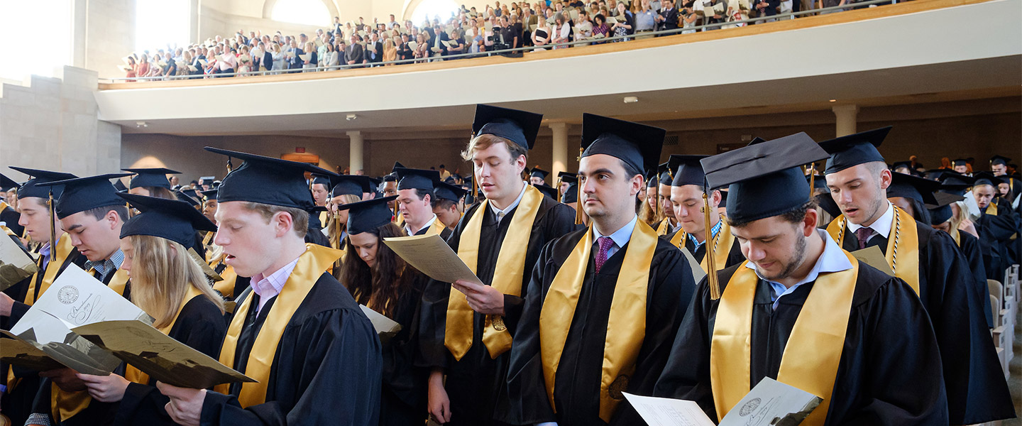 Baccalaureate Service Commencement Wake Forest University