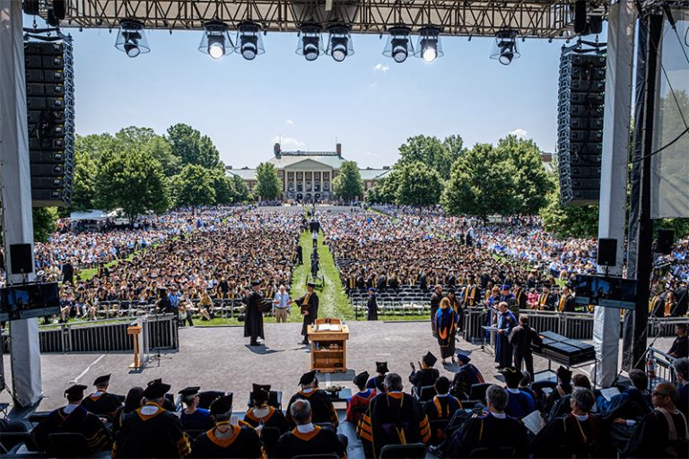 Commencement Wake Forest University