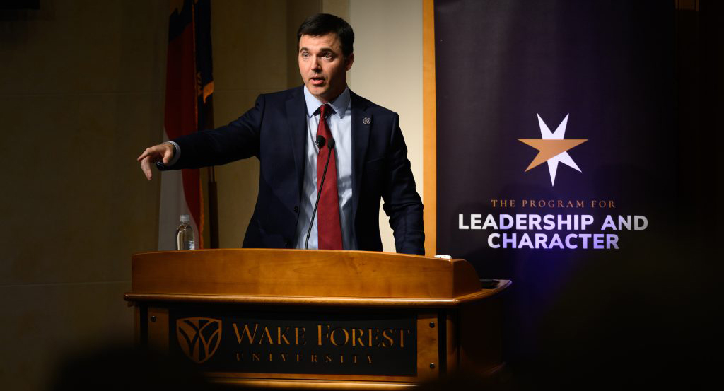 North Carolina Attorney General Jeff Jackson Opens Law Conference at Wake Forest University