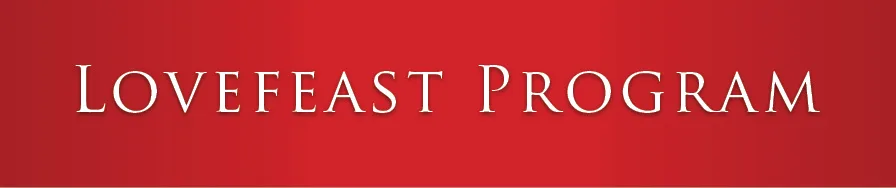 Lovefeast Program Button