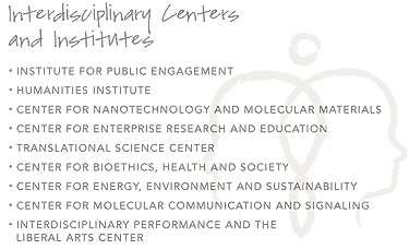 Indisciplinary Centers and Institutes