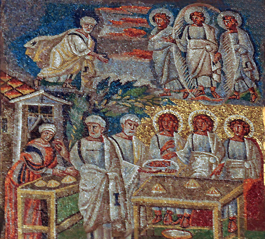 Image of The Hospitality of Abraham
