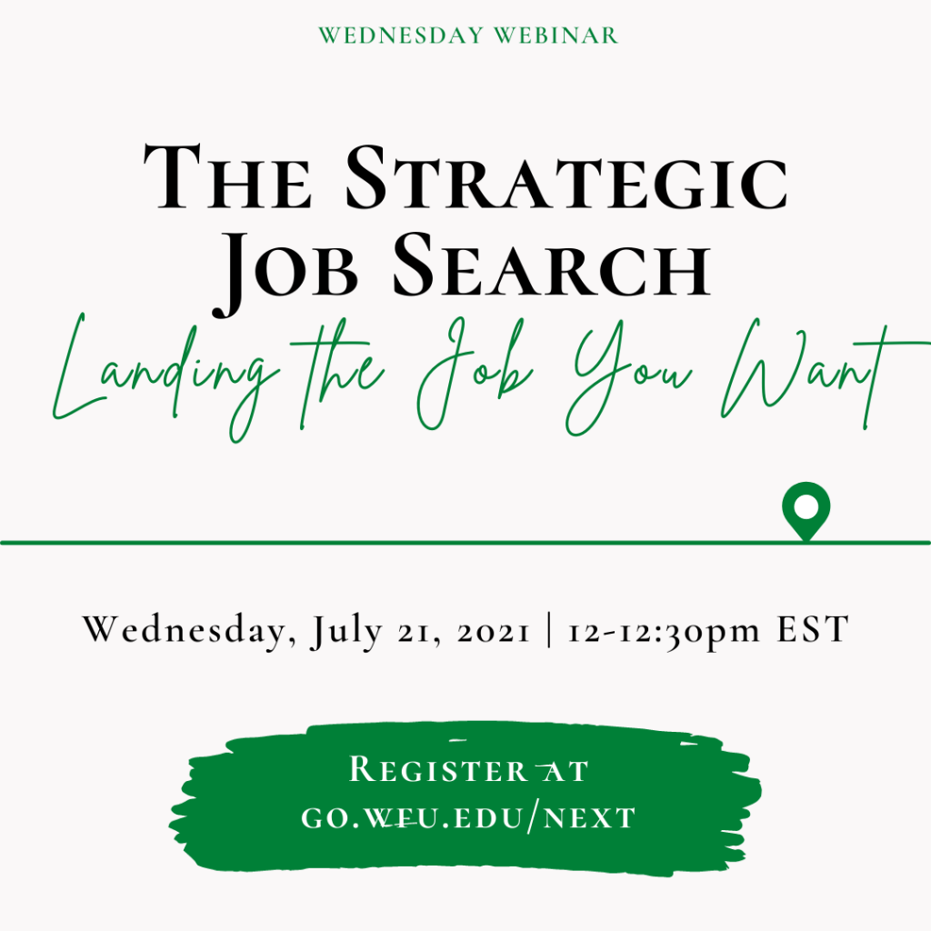 The Strategic Job Search: Landing the Job You Want