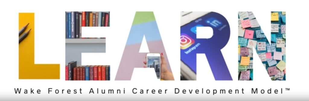 LEARN Wake Forest Alumni Career Development Model