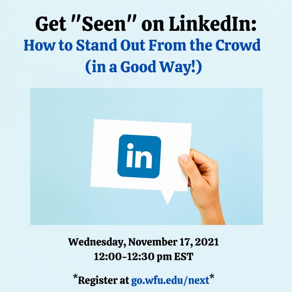Get "Seen" on LinkedIn: How to Stand Out From the Crowd (in a Good Way!)