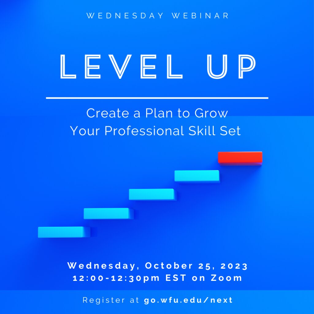 Level Up: Create a Plan to Grow Your Professional Skill Set