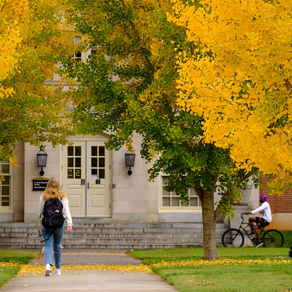 Wake Forest in the fall