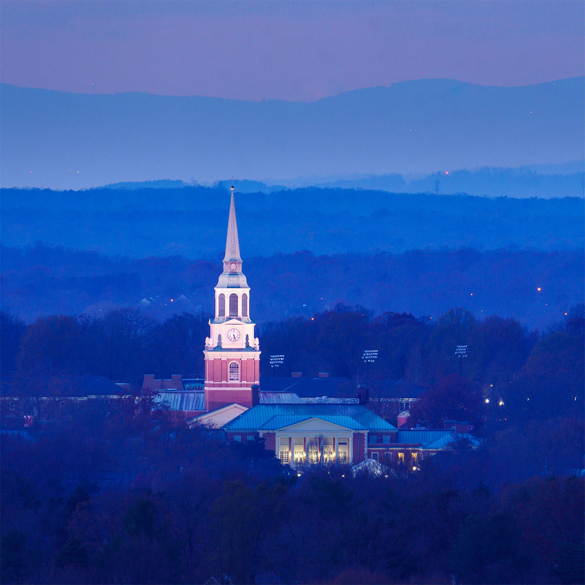 Wait Chapel on the Wake Forest campus