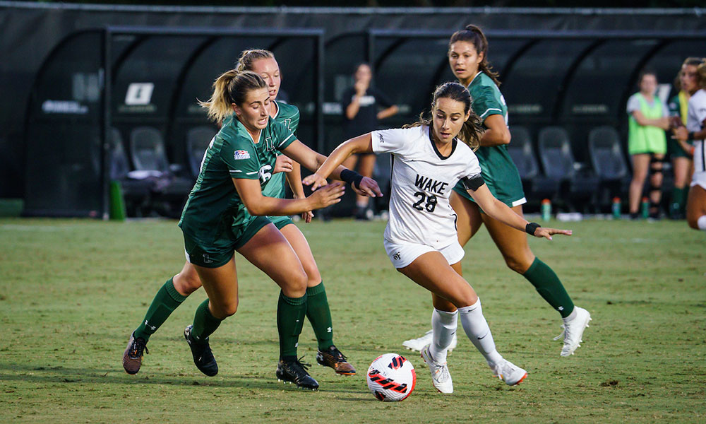 Wake Forest women’s soccer takes on Loyola at Spry Stadium.