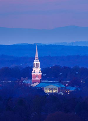 Wait Chapel at dusk