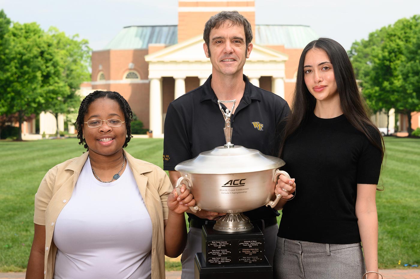 The Wake Forest Debate team wins the 2025 National Championship.