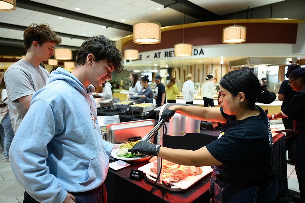 Pitsgiving, held in the Pit (Reynolda Hall)