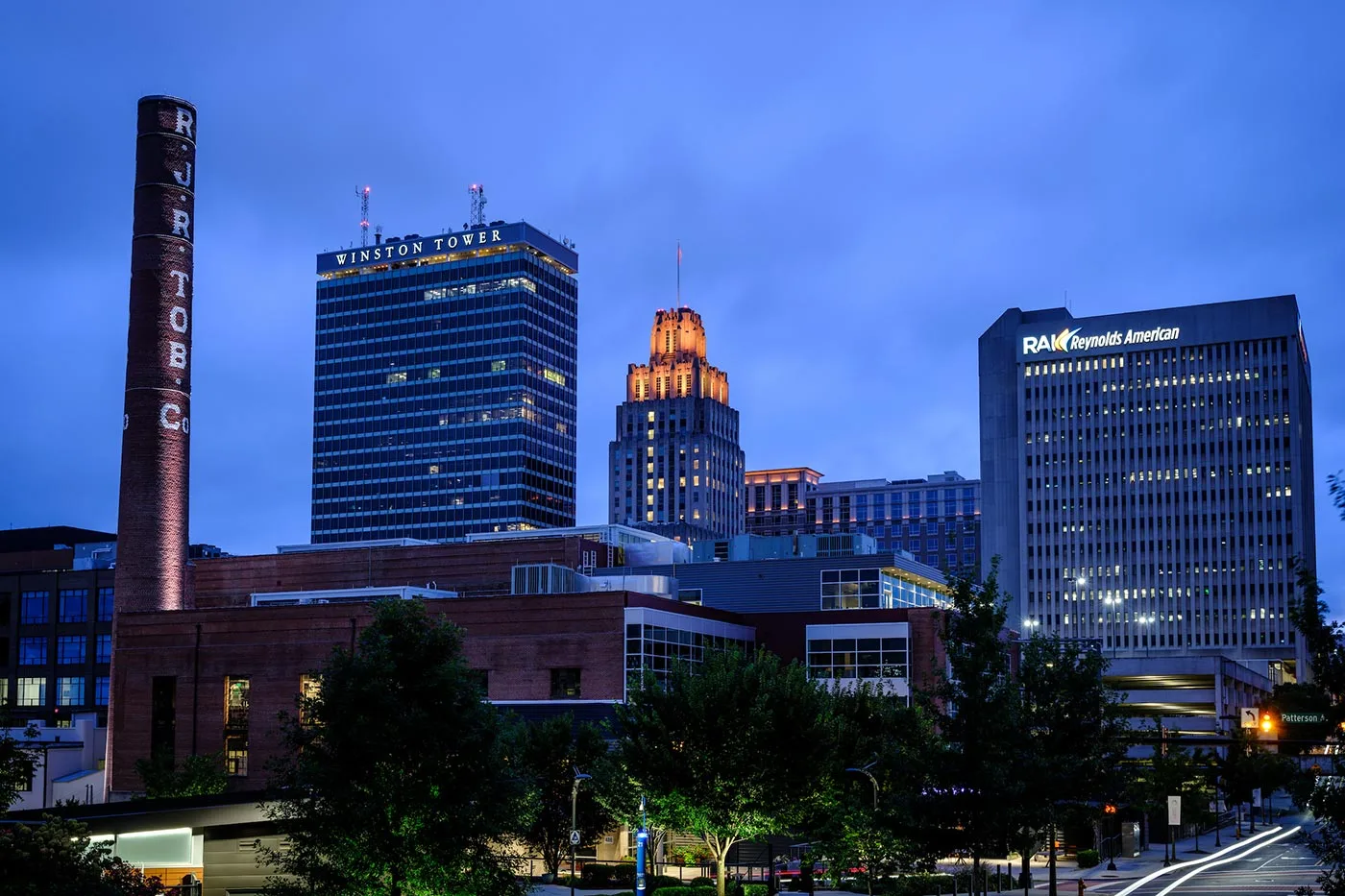 Downtown Winston-Salem, North Carolina