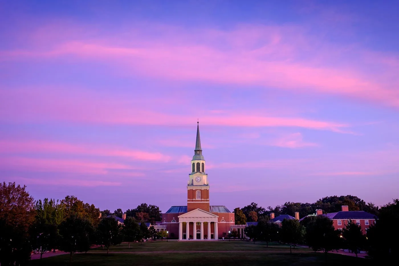 Wait Chapel at sunrise