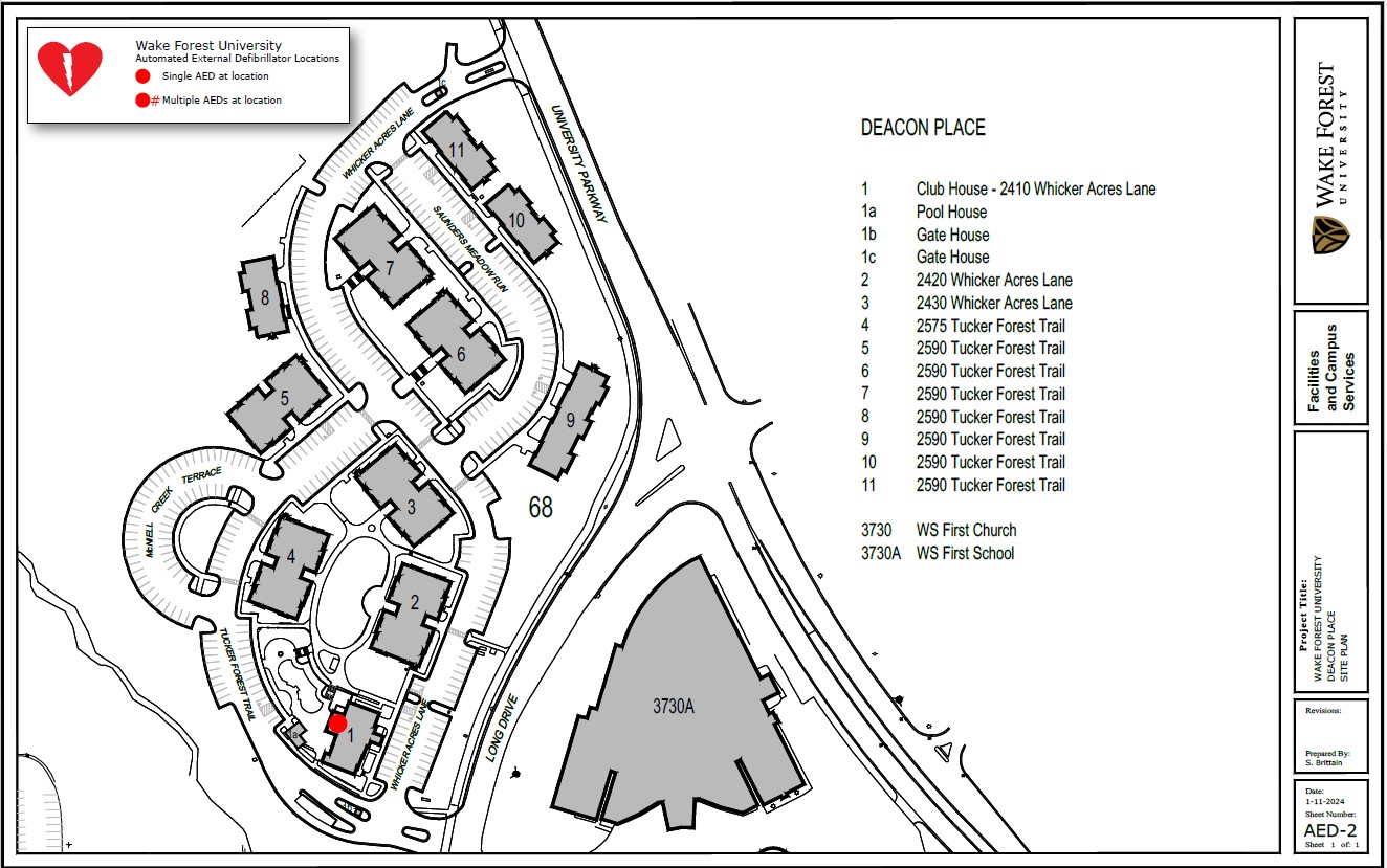 AED Locations Off Campus Environmental Health & Safety