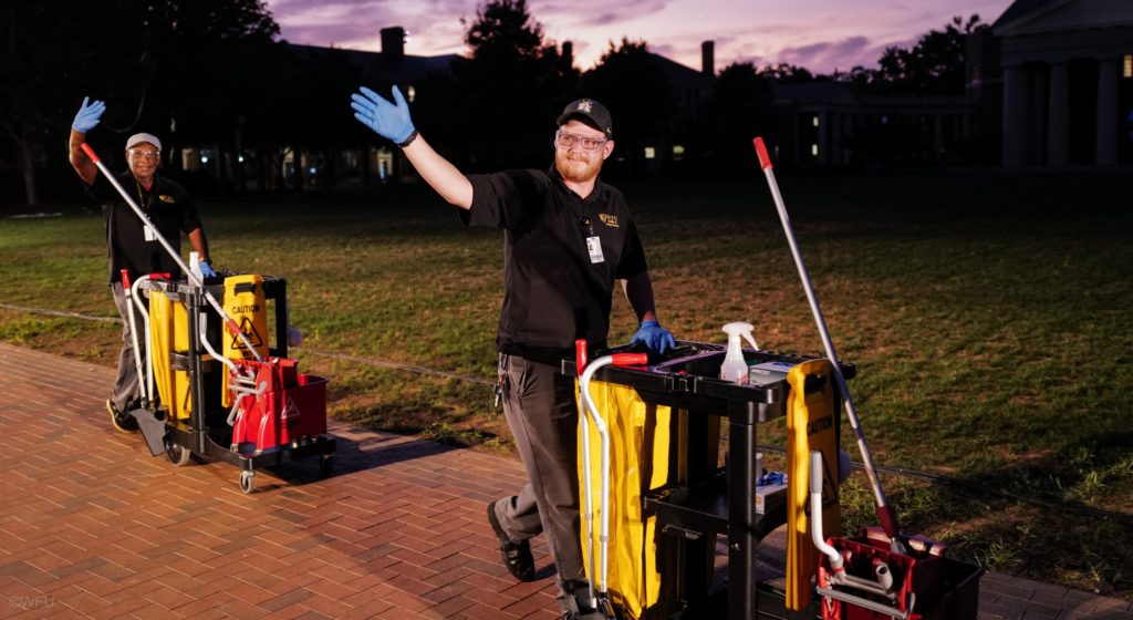 custodial workers wave