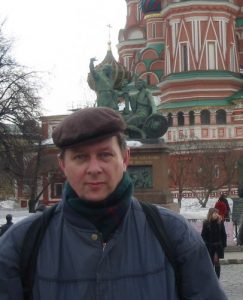 Kurt Shaw in Moscow, Russia.