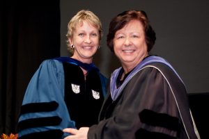 Susan Borwick at Convocation