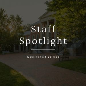 Staff Spotlight graphic