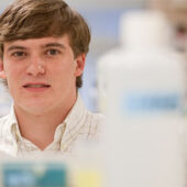 Carson Moseley (’09) and other graduates uncover a possible flu treatment.