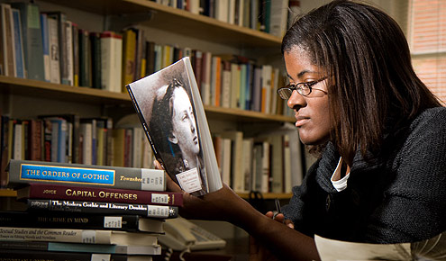 Melissa Jenkins ('01) returned to Wake Forest two years ago to teach 19th century British literature.