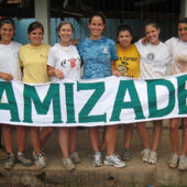 The Wake Forest student group in Brazil last year.