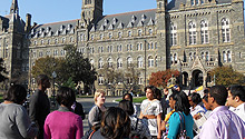 College trip to Georgetown