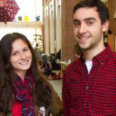 Kate Masetta ('11) and Anthony DePalma ('12)