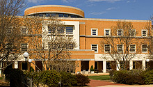 Worrell Professional Center, home of the Wake Forest University School of Law and Schools of Business