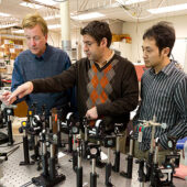 Richard Williams in his lab