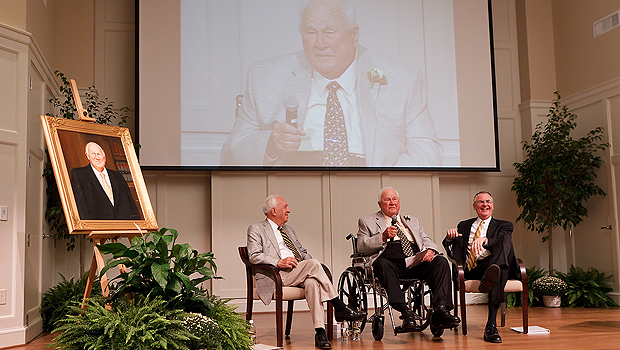 Ed Wilson, Porter Byrum and Nathan O. Hatch