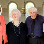 Gail O'Day, Marilyn and James Dunn and Bill Leonard