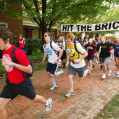 Students hit the bricks in 2010