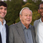 Riley Skinner, Arnold Palmer and Chris Paul