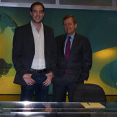 Lee Ferran (left) and Brian Ross, ABC News' chief investigative correspondent