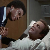 Billy Dee Williams as Gale Sayers and James Caan as Brian Piccolo