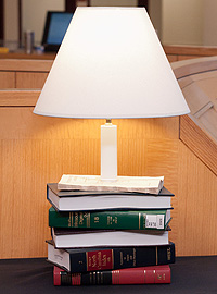 book lamp