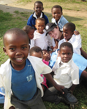 Meredith-Leigh Pleasants with children